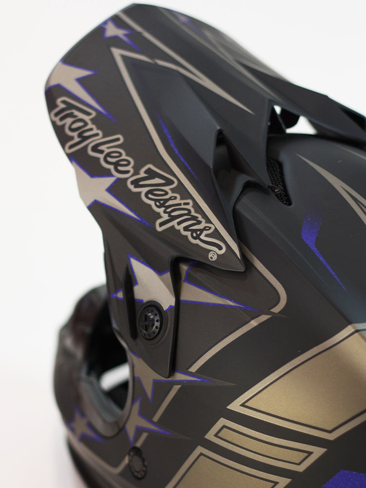 Troy Lee Designs SE4 Polyacrylite Helmet - Flagstaff (Black)
