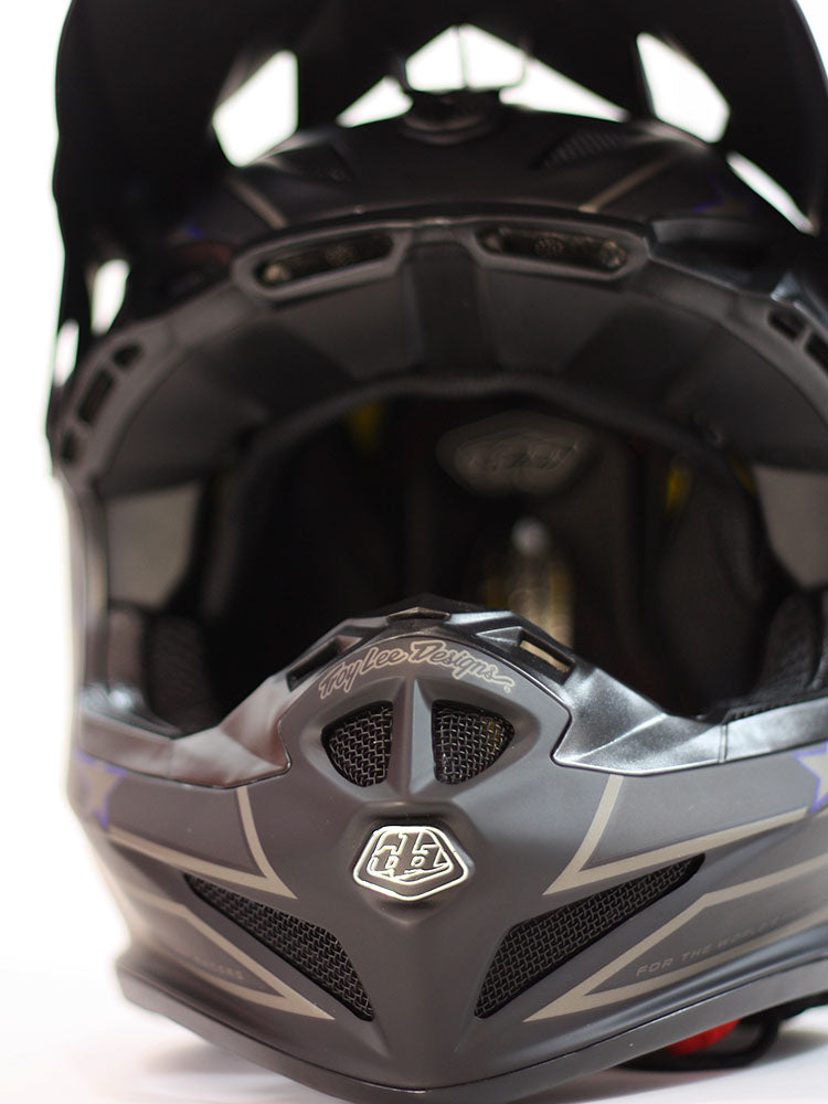 Troy Lee Designs SE4 Polyacrylite Helmet - Flagstaff (Black)