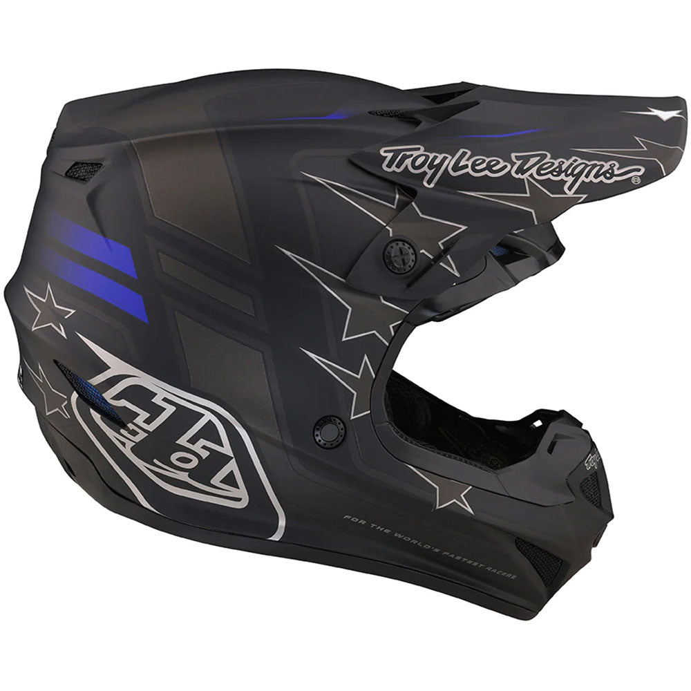 Troy Lee Designs SE4 Polyacrylite Helmet - Flagstaff (Black)