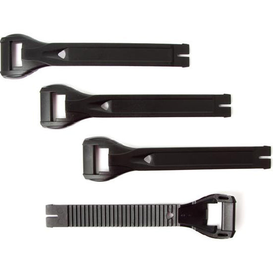 Gaerne Boot Straps 4 pack long (Black)