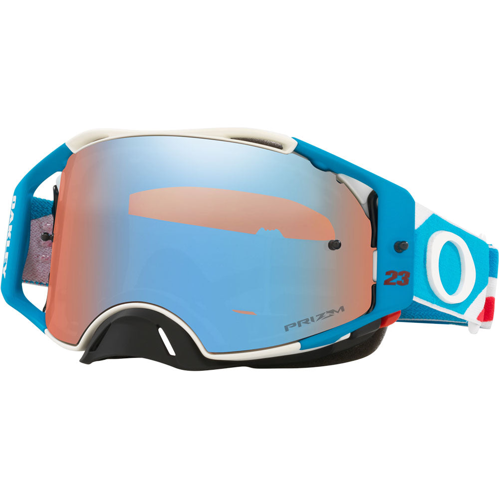 Oakley Airbrake Chase Sexton Signature Goggles - Prizm MX Sapphire Iridium Lens