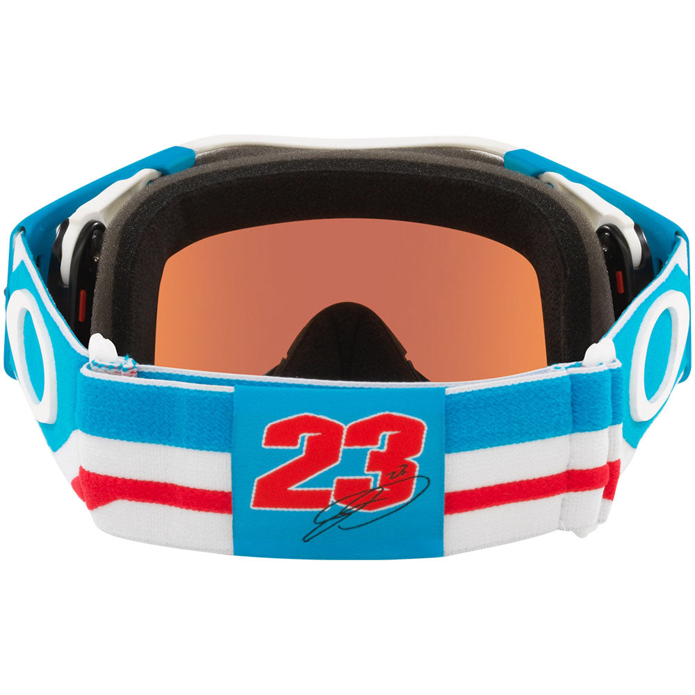 Oakley Airbrake Chase Sexton Signature Goggles - Prizm MX Sapphire Iridium Lens