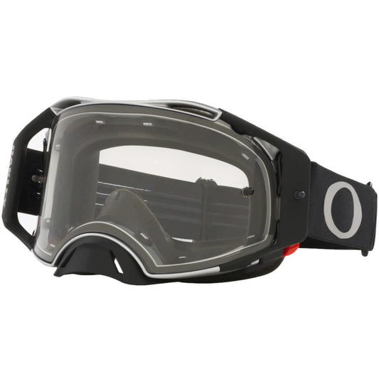 Oakley Airbrake Tuff Blocks Goggles - Clear Lens (Gunmetal Black)