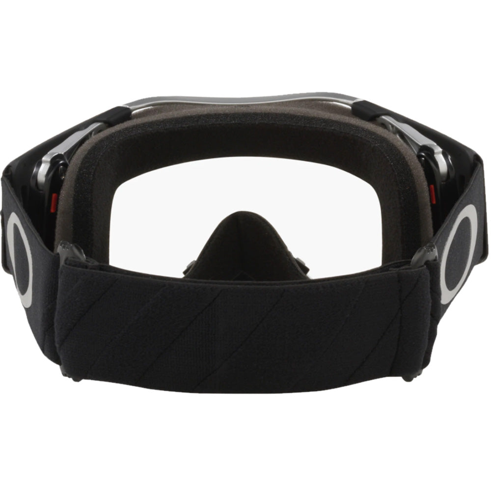 Oakley Airbrake Tuff Blocks Goggles - Clear Lens (Gunmetal Black)