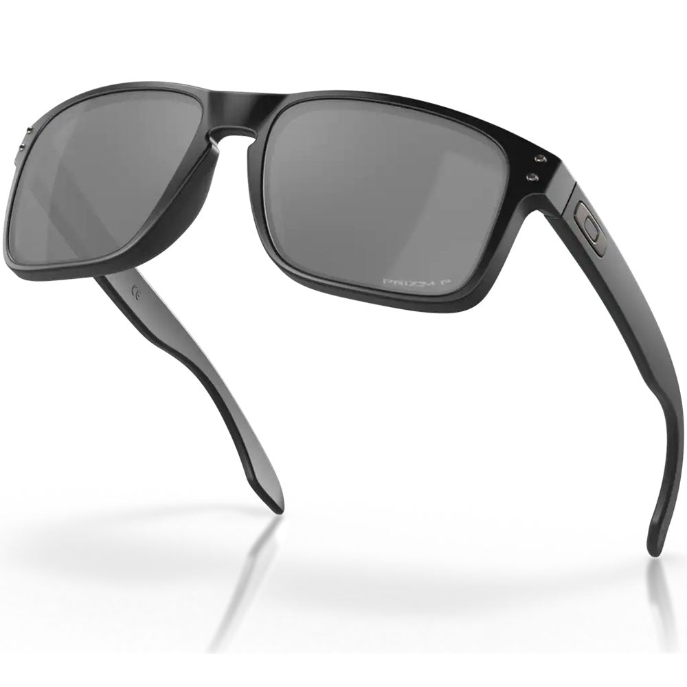 Oakley Holbrook Sunglasses - Prizm Black Polarized Lenses (Matte Black Frame) XL