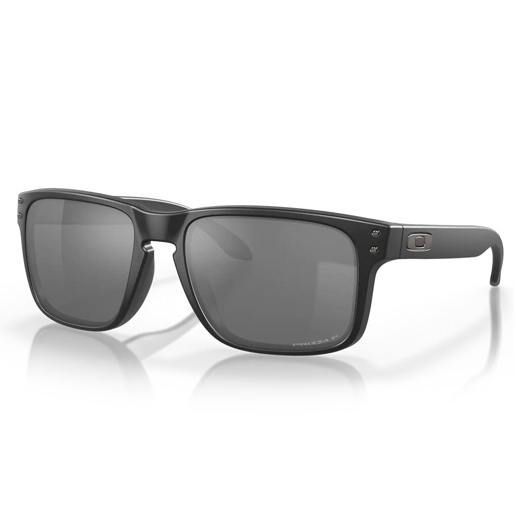 Oakley Holbrook Sunglasses - Prizm Black Polarized Lenses (Matte Black Frame) XL