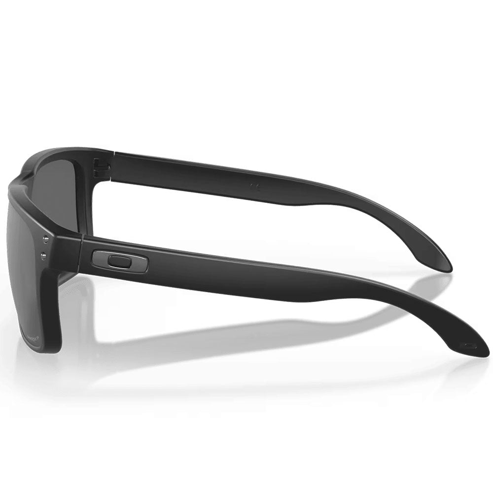 Oakley Holbrook Sunglasses - Prizm Black Polarized Lenses (Matte Black Frame) XL