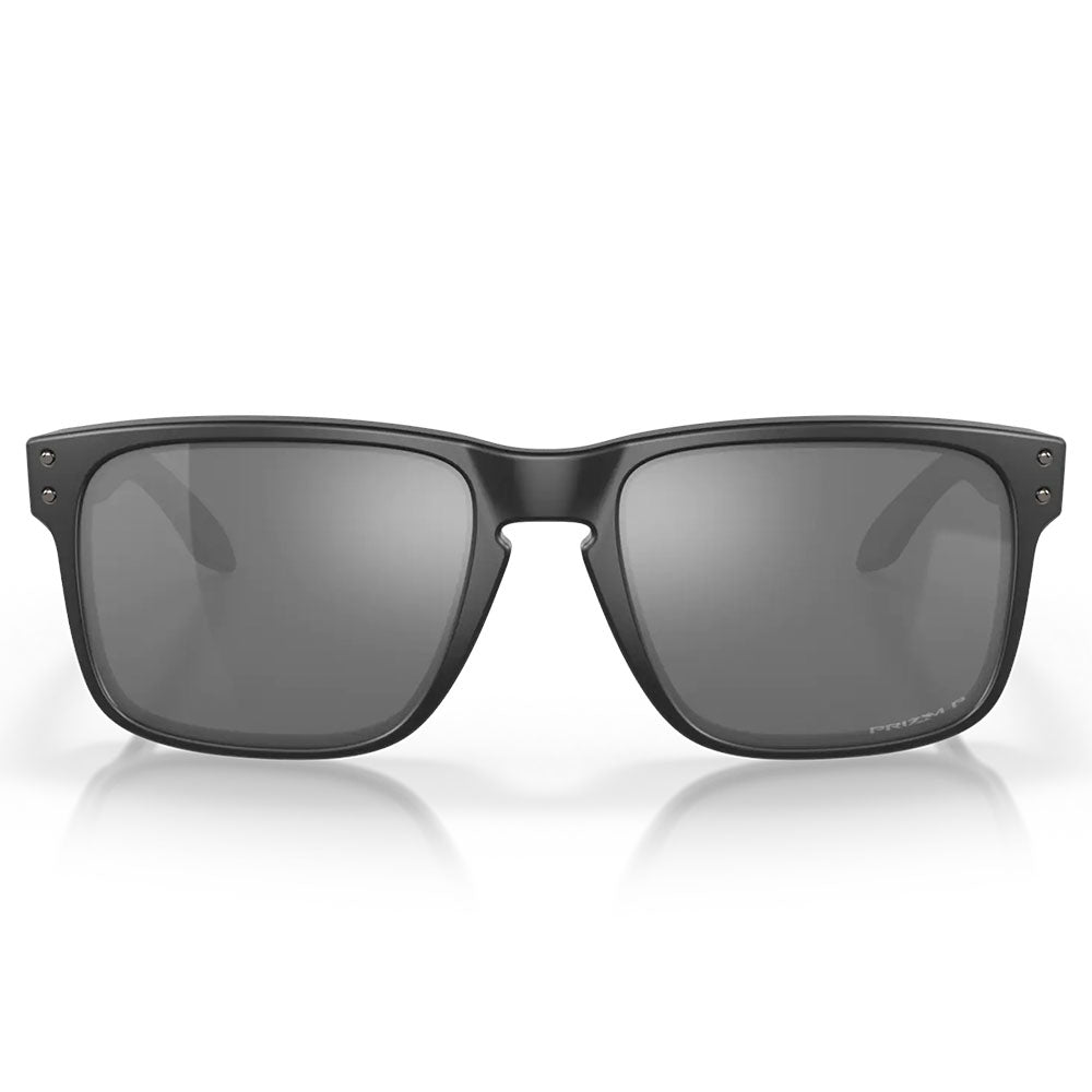 Oakley Holbrook Sunglasses - Prizm Black Polarized Lenses (Matte Black Frame) XL