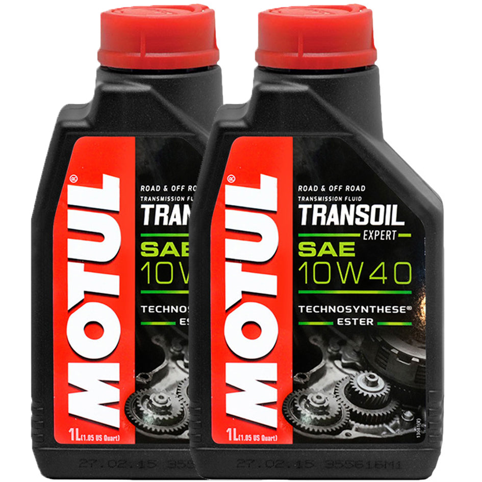 *Multi-Pack* 2 x Motul Transoil Expert 10W-40 Gearbox Oil (1 Litre)