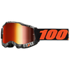 100% Youth Accuri 2 Geospace Goggles -  (Mirror Red Lens)