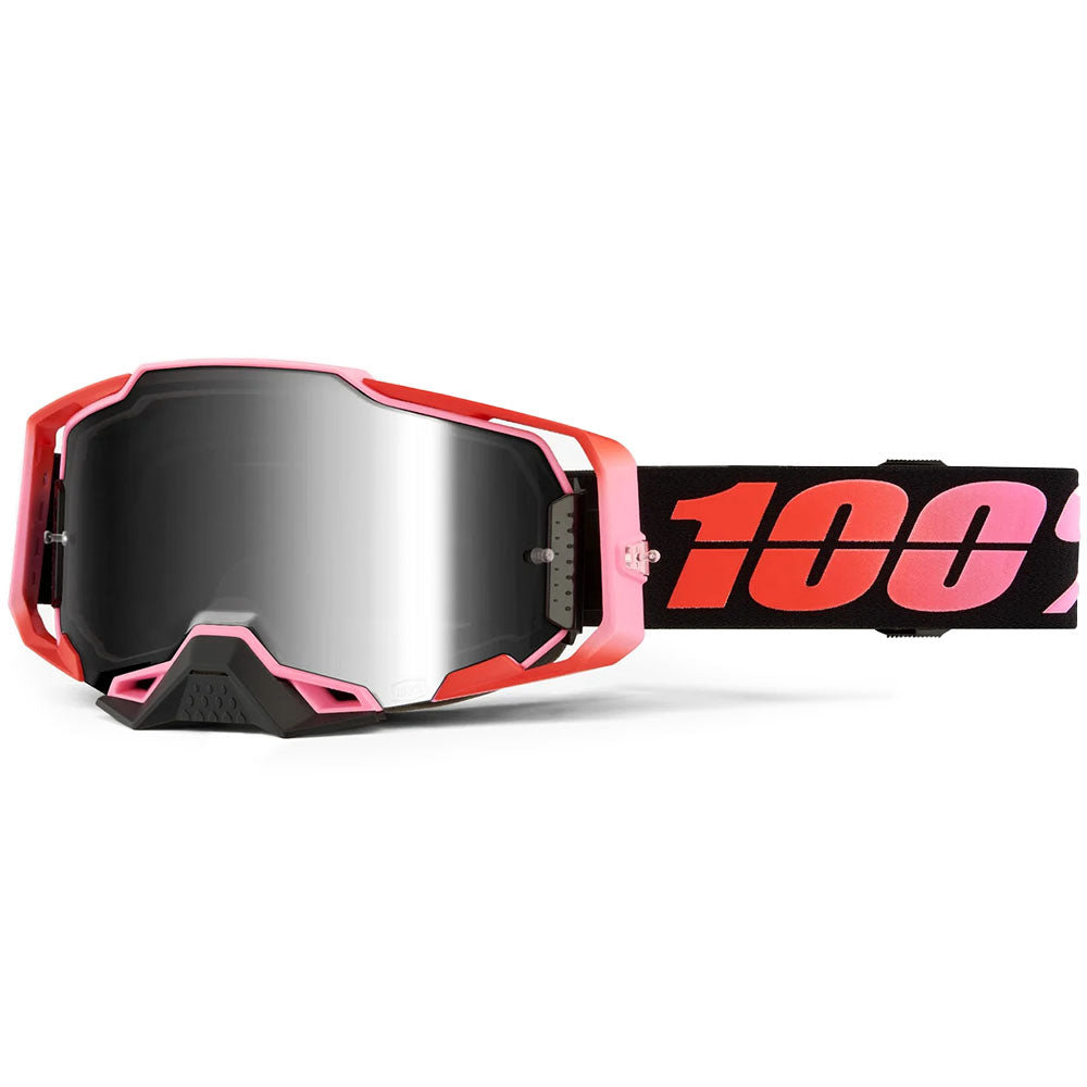 100% Armega Goggles - Guerlin (Mirror Silver Flash Lens)