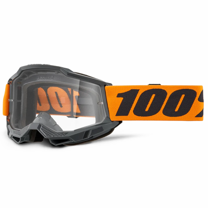 100% Accuri 2 Goggle - Orange (Mirror Red Lens)