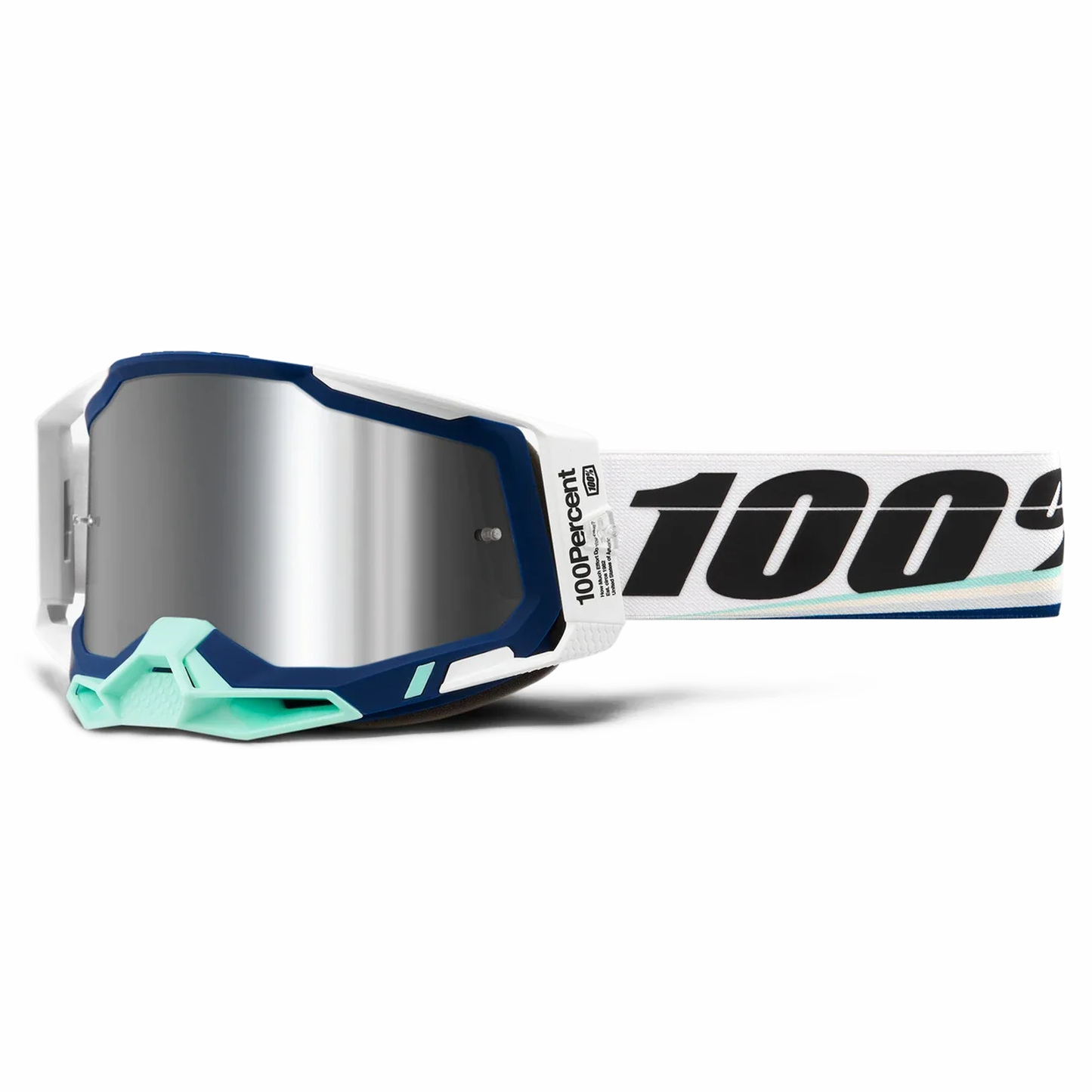 100% Racecraft 2 Goggles - Arsham (Mirror Silver Flash Lens)