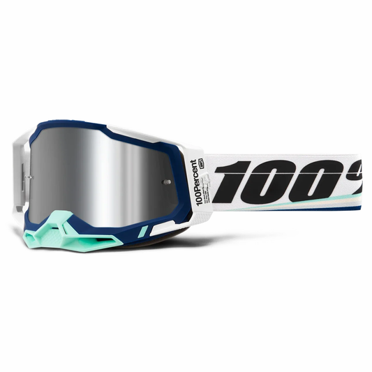 100% Racecraft 2 Goggles - Arsham (Mirror Silver Flash Lens)