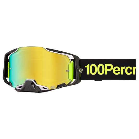 100% Armega Goggles - Orban (Mirror Gold Lens)