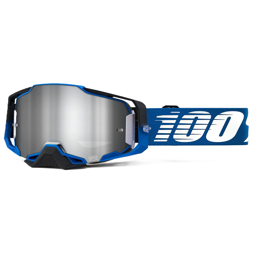 100% Armega Goggles - Rockchuck (Mirror Silver Lens)