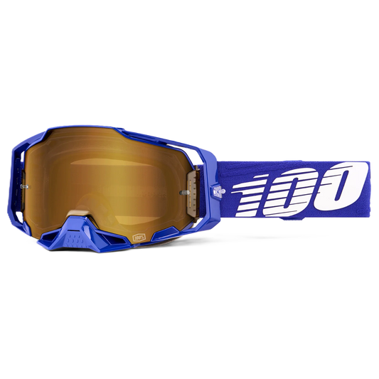 100% Armega Goggles - Klein (Mirror True Gold Lens)