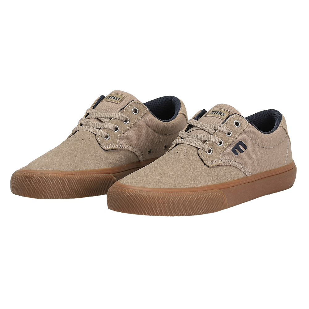 Etnies Singleton Vulc Casual/Skating Shoes (Tan/Gum)
