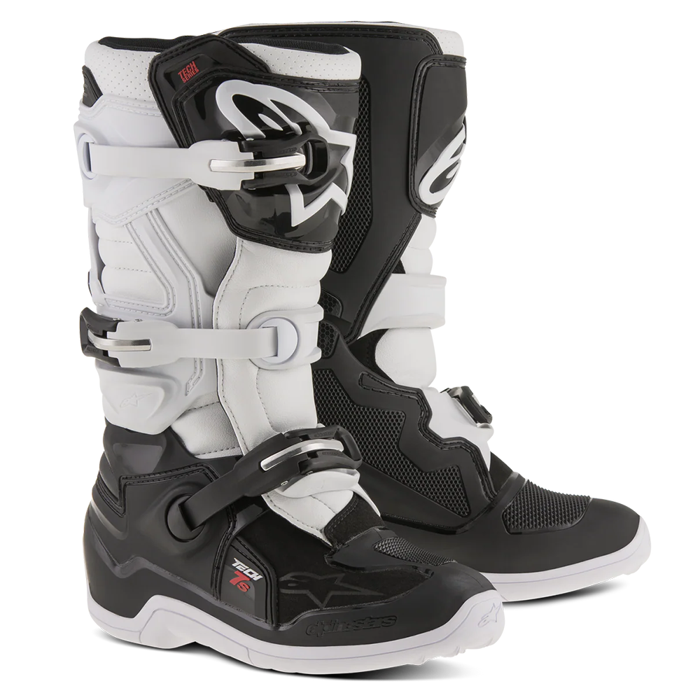 Alpinestars Tech 7S Youth Boots Black/White