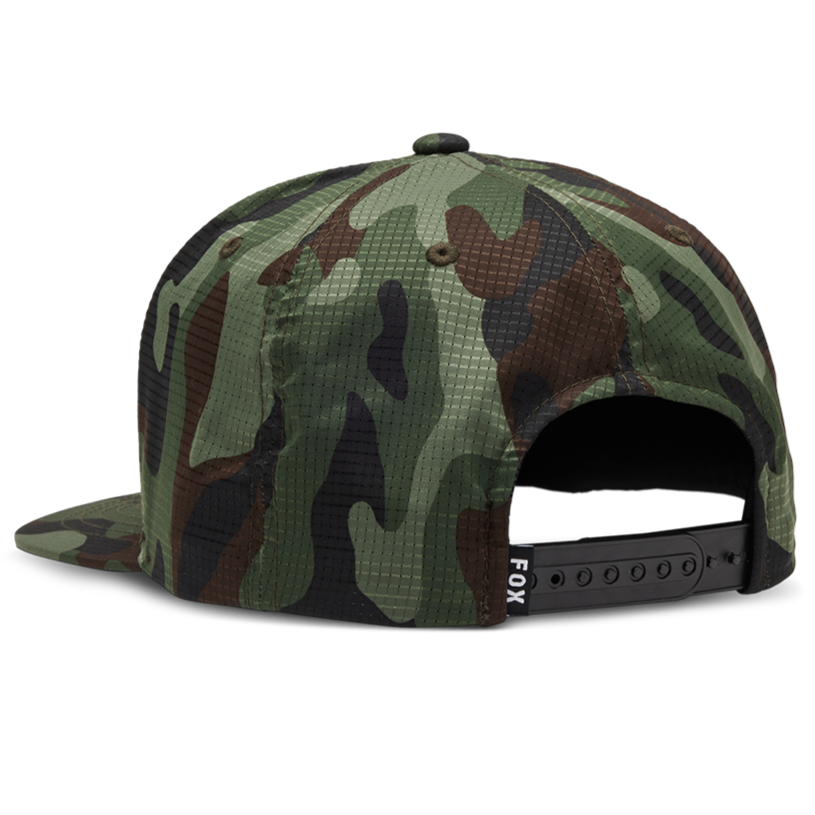 Fox Head Snapback Cap (Green/Camo)