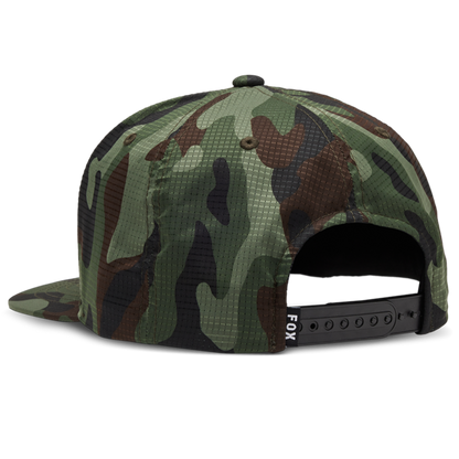 Fox Head Snapback Cap (Green/Camo)