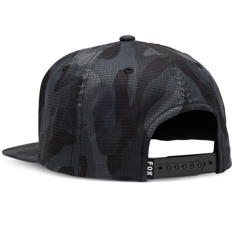 Fox Head Snapback Cap (Black/Camo)