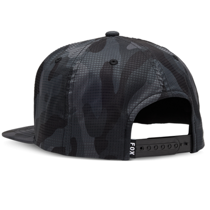 Fox Head Snapback Cap (Black/Camo)