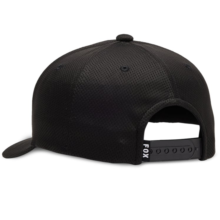 Fox Lithotype Snapback Cap (Black)