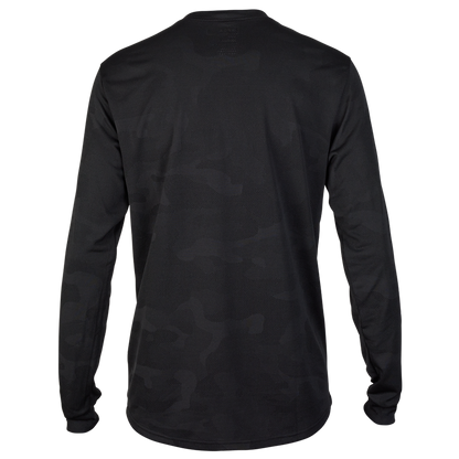 Fox Ranger TruDri LS MTB Jersey (Black Camo)