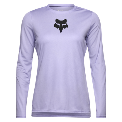 Fox Women's Ranger Head LS MTB Jersey (Lilac)
