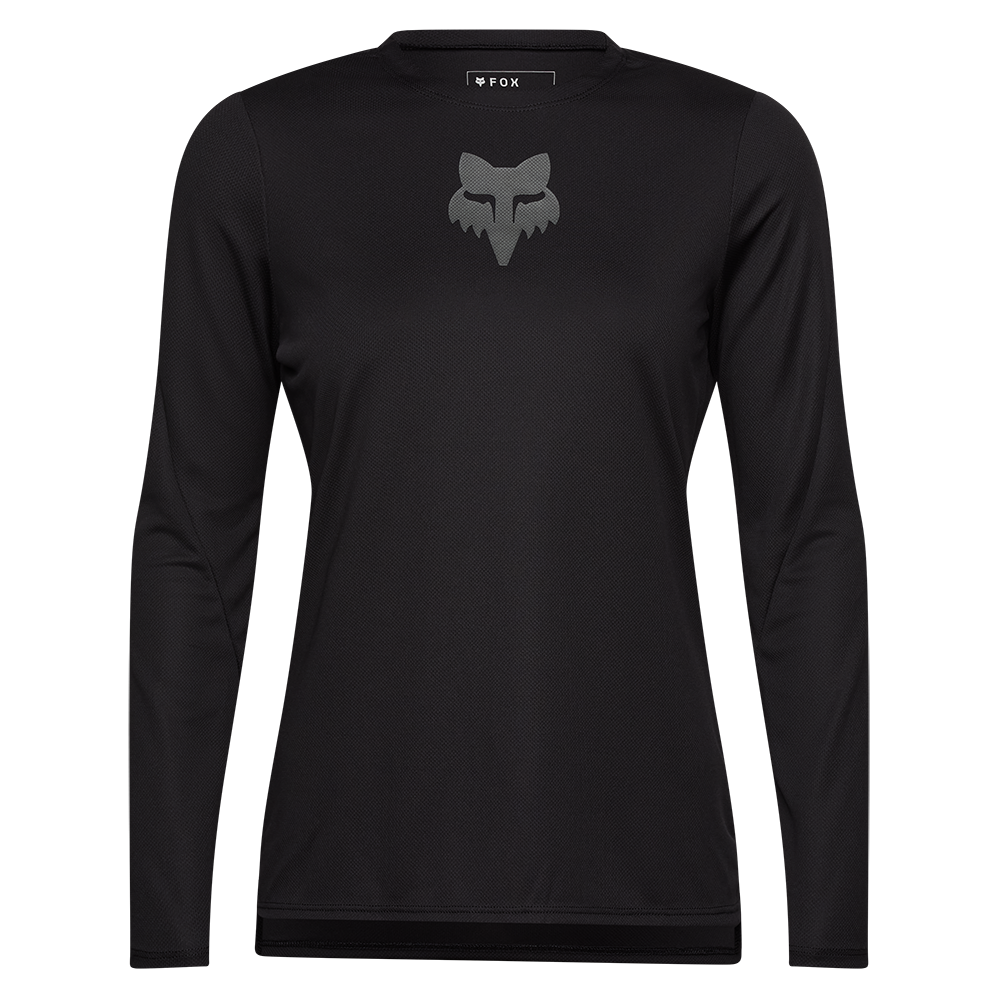 Fox Women's Ranger Head LS MTB Jersey (Black)