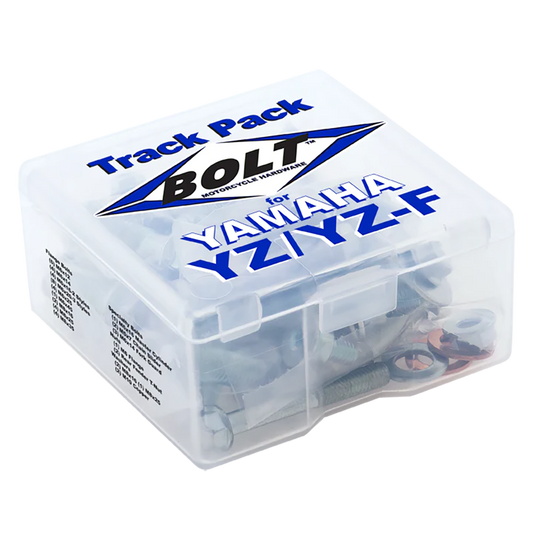 Bolt Motorcycle Hardware Yamaha Style Track Pack-BT-2014-6YZTP