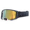 Alpinestars Supertech Vista Vision Goggles - Black (Mirror Gold Lens)