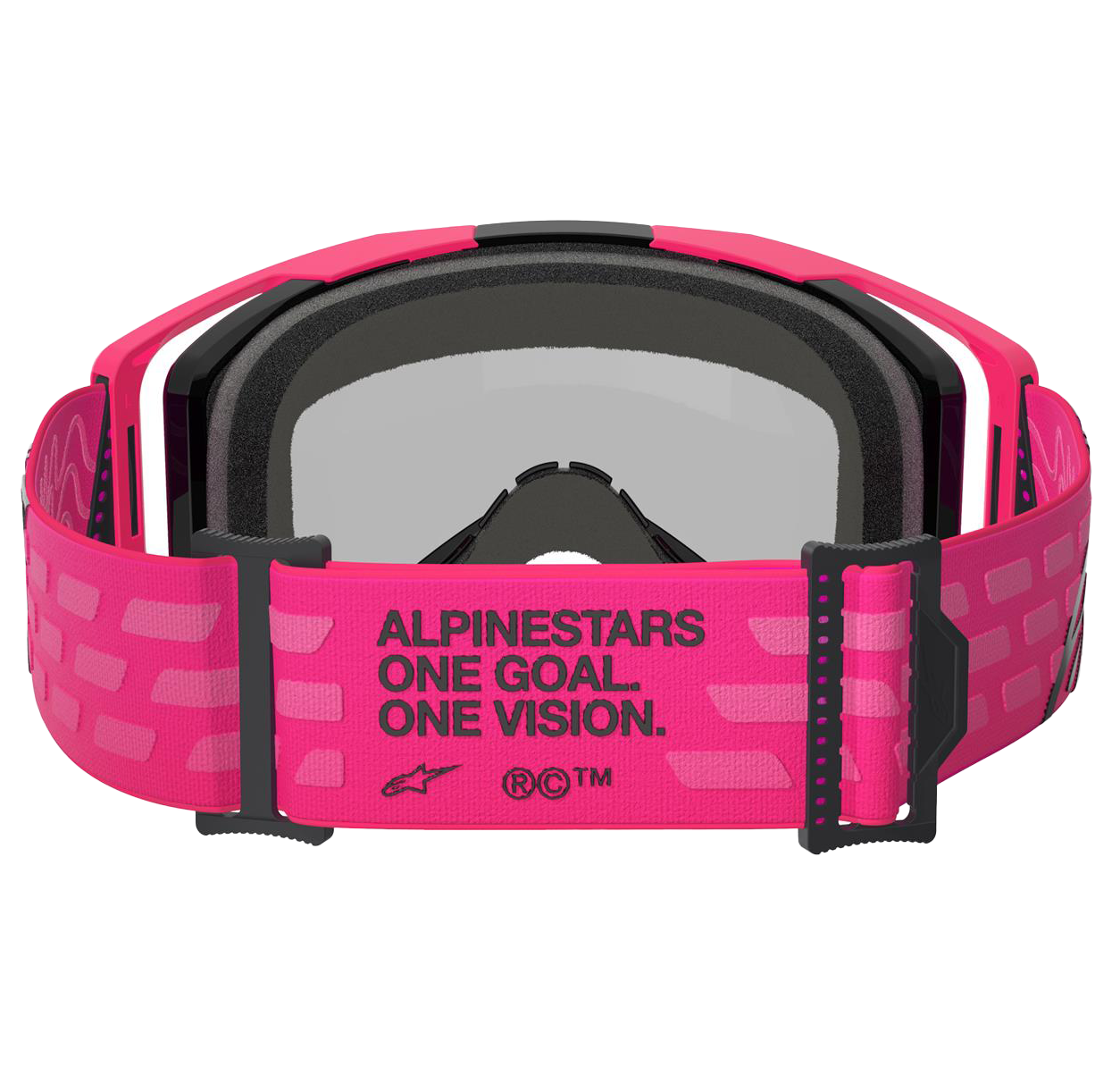 Alpinestars Vision 8 Corp Goggles -  Pink (Mirror Red Lens)