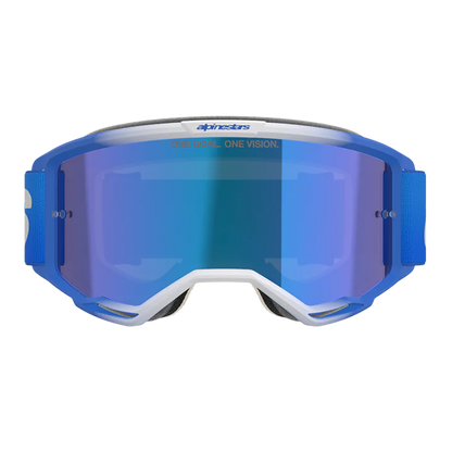 Alpinestars Vision 5 Blaze Goggles - Blue (Mirror Blue Lens)