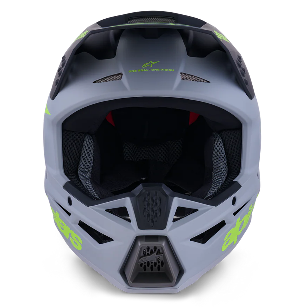 Alpinestars SM3 Youth Radium Helmet (Green/Black/Yellow)