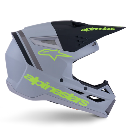 Alpinestars SM3 Youth Radium Helmet (Green/Black/Yellow)