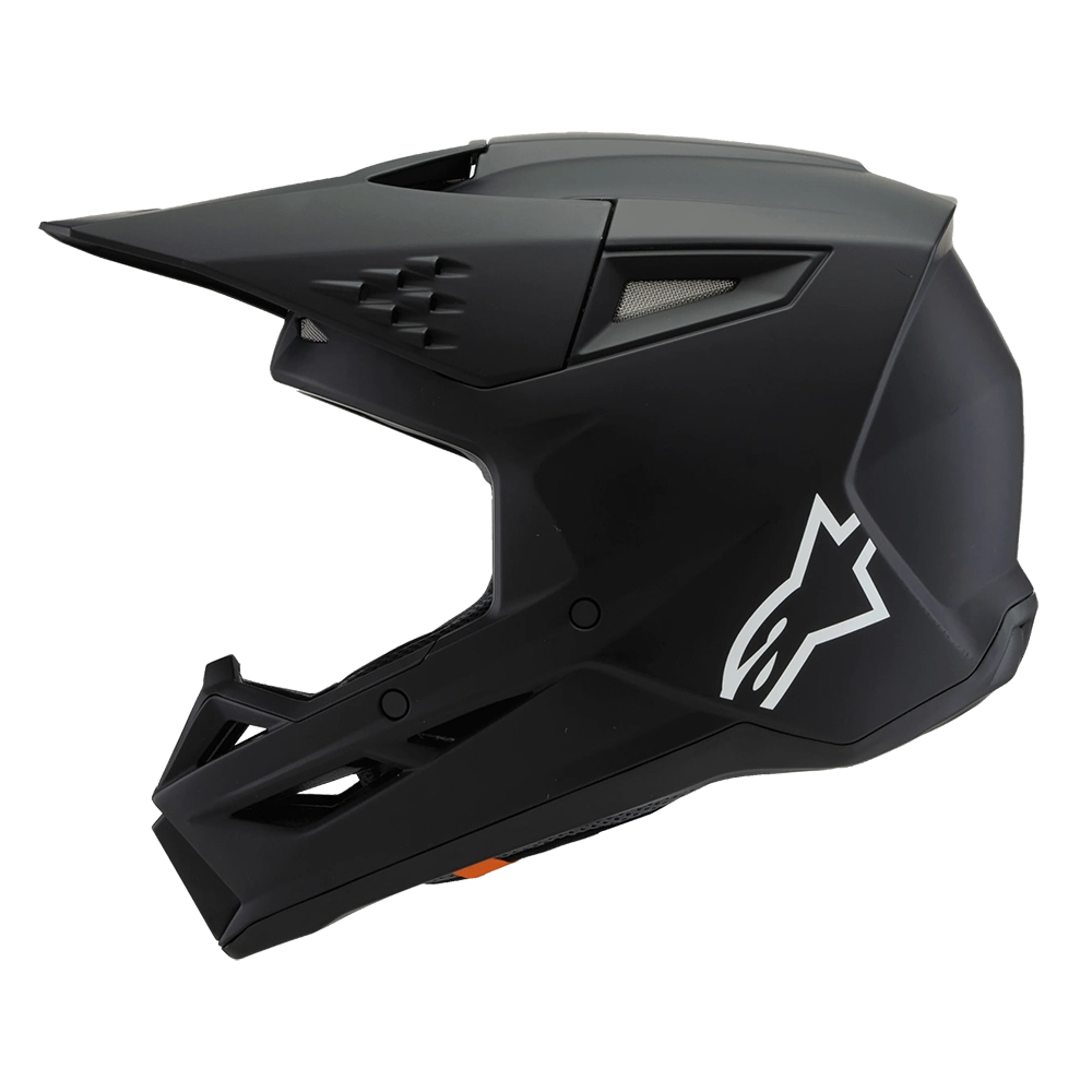 Alpinestars SM3 Youth Helmet (Solid Matte Black)