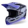 Alpinestars SM3 Youth Jettson Helmet (Grey Purple Black)