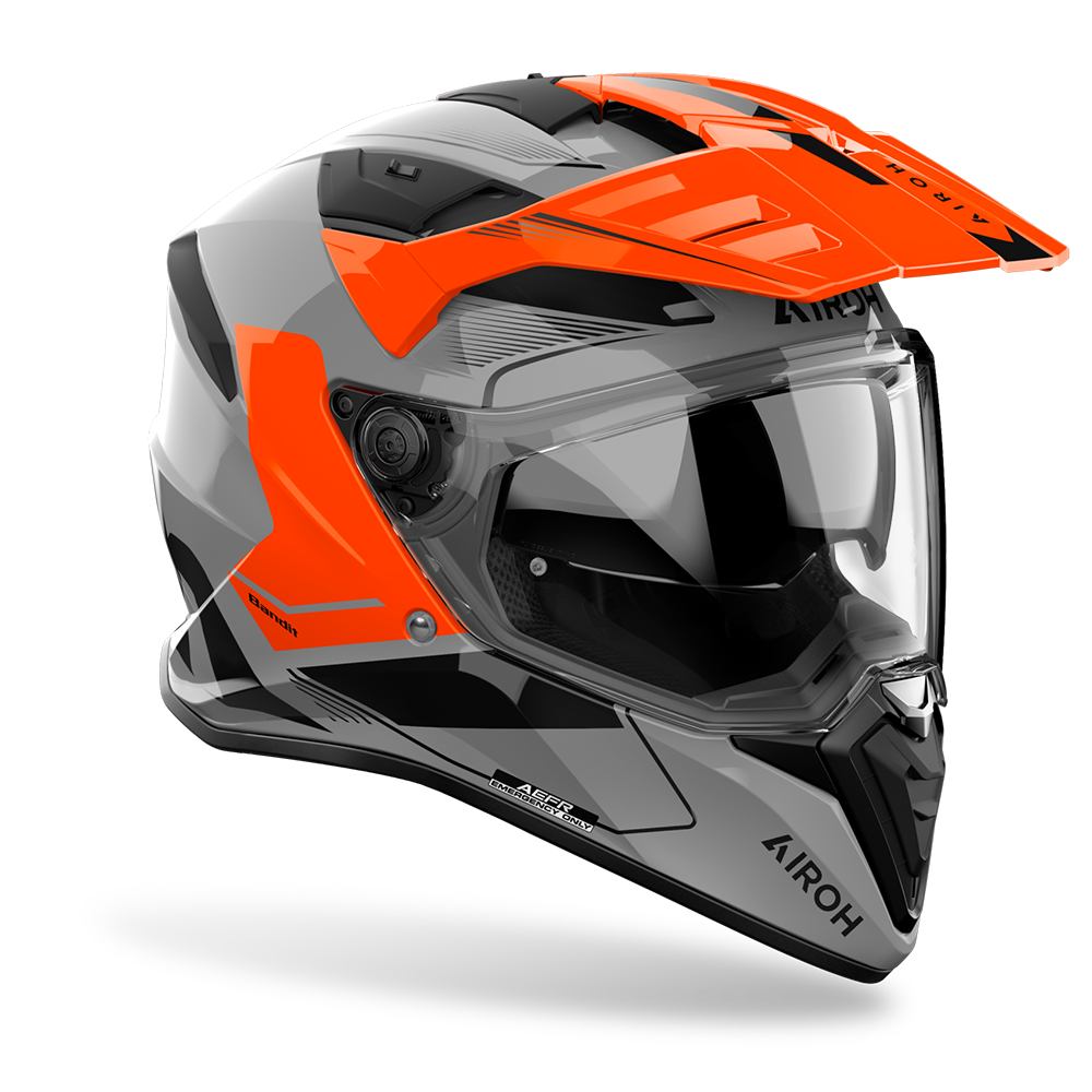 Airoh Bandit Tune Helmet ( Orange Gloss)