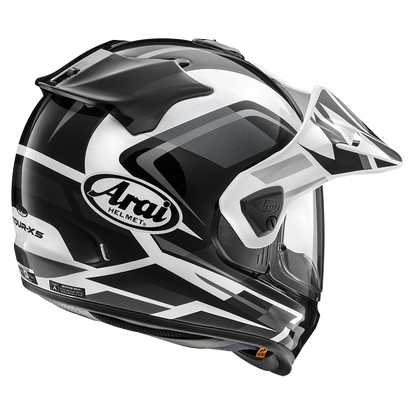 Arai Tour-X5 Discovery Adventure Helmet (White Black) Gloss