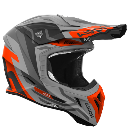 Airoh Aviator Ace 2 Helmet (Ground Orange Matte)