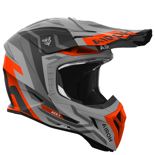 Airoh Aviator Ace 2 Helmet (Ground Orange Matte)