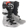 Alpinestars Tech 7S Youth Boots Black/Silver/White/Gold