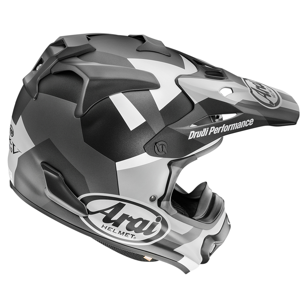 Arai MX-V EVO Block Offroad Helmet (Black)