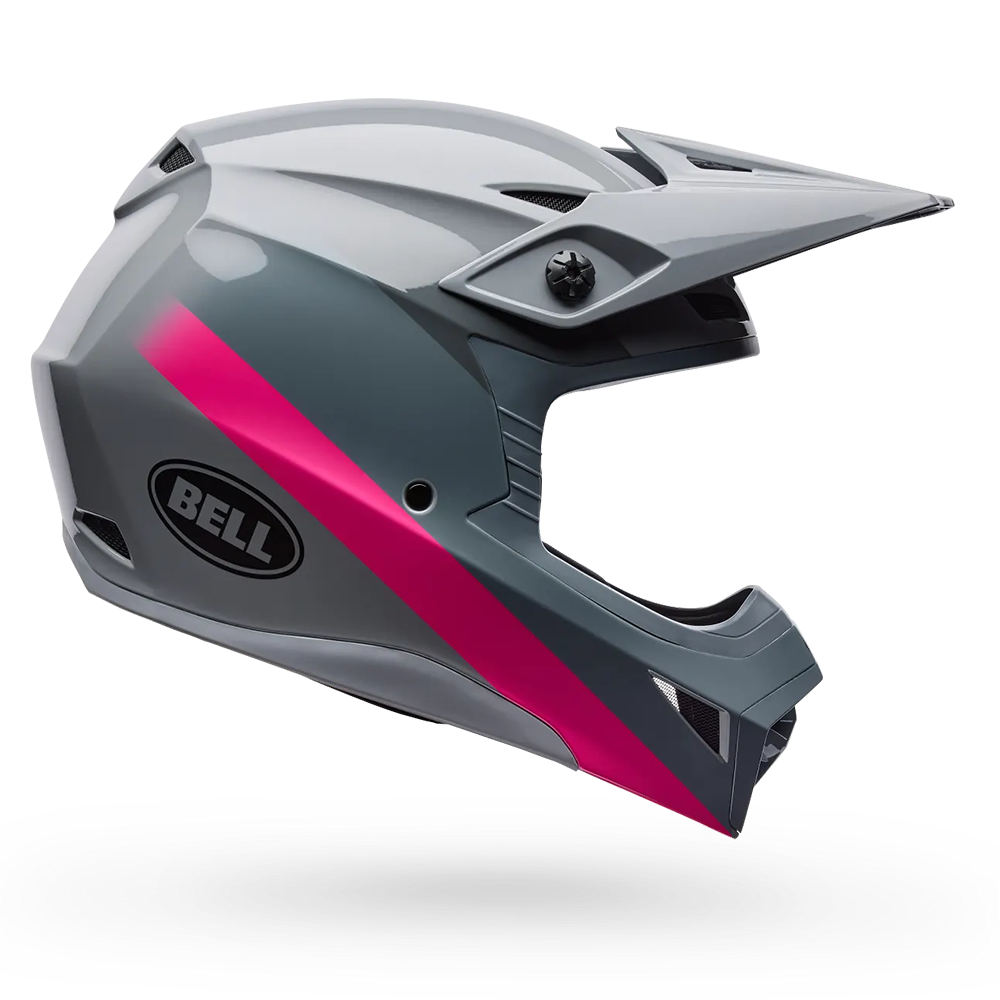 Bell MX-10 MIPS Aviator Helmet (Grey Pink Gloss)