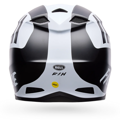 Bell MX-10 MIPS Fasthouse Helmet (Black White Gloss)