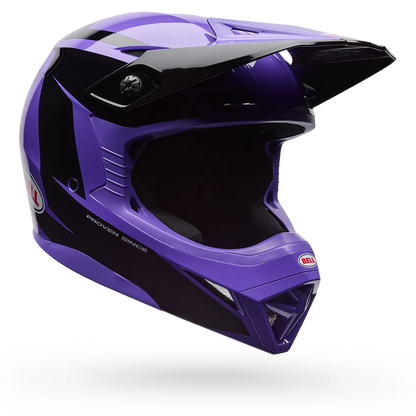 Bell MX-10 MIPS Talon Helmet (Purple Gloss)