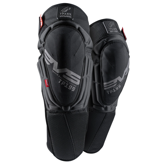 EVS TP199 Knee/Shin Guards - Pair (Black)