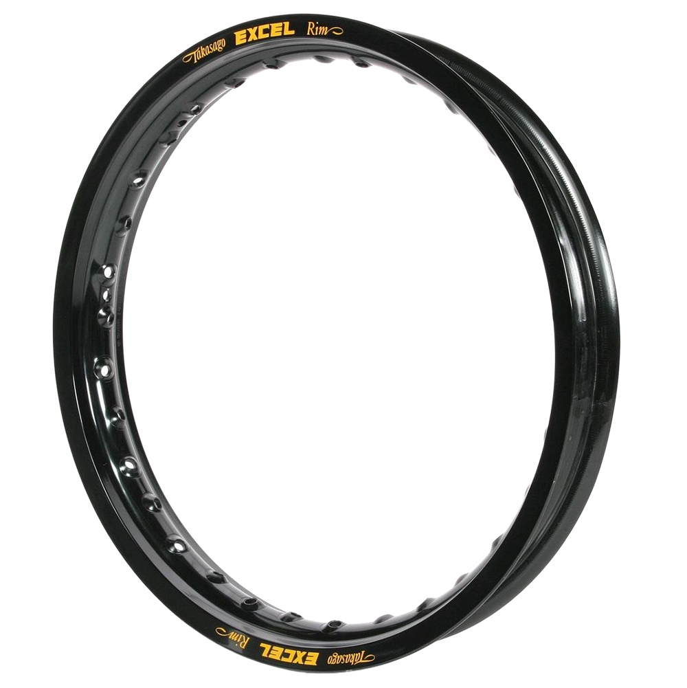 Excel Takasago Rear Rim - 18" x 2.15" 36 Hole (Black)